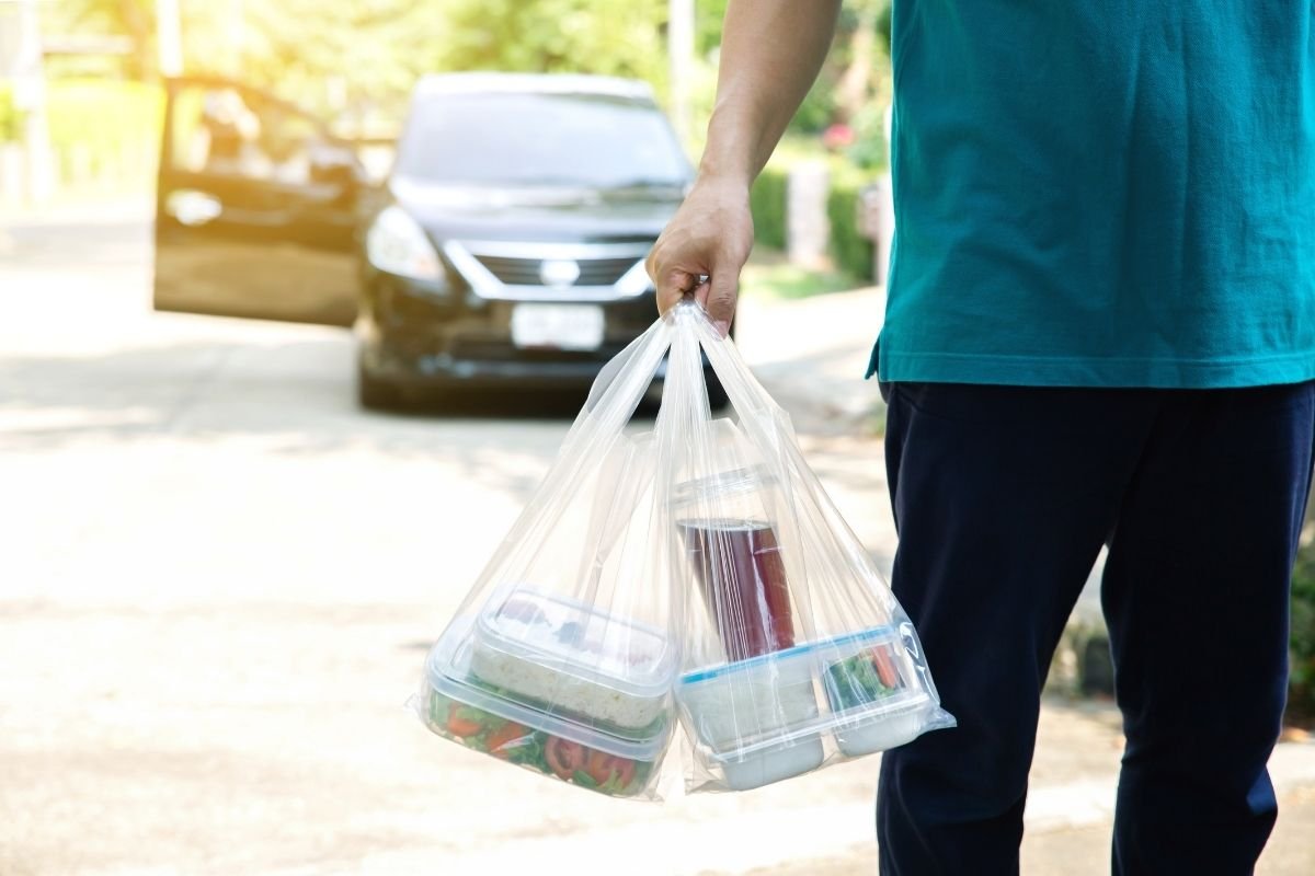 Bolsas de papel personalizadas para restaurantes y comida para llevar