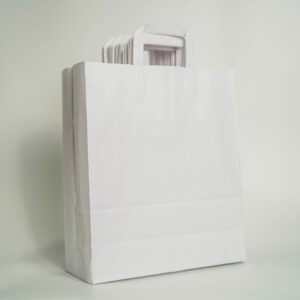 Bolsas de papel Asa plana 32x12x37