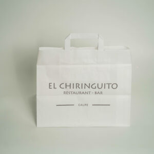 Bolsas de papel Take away & Delivery 32x22x25